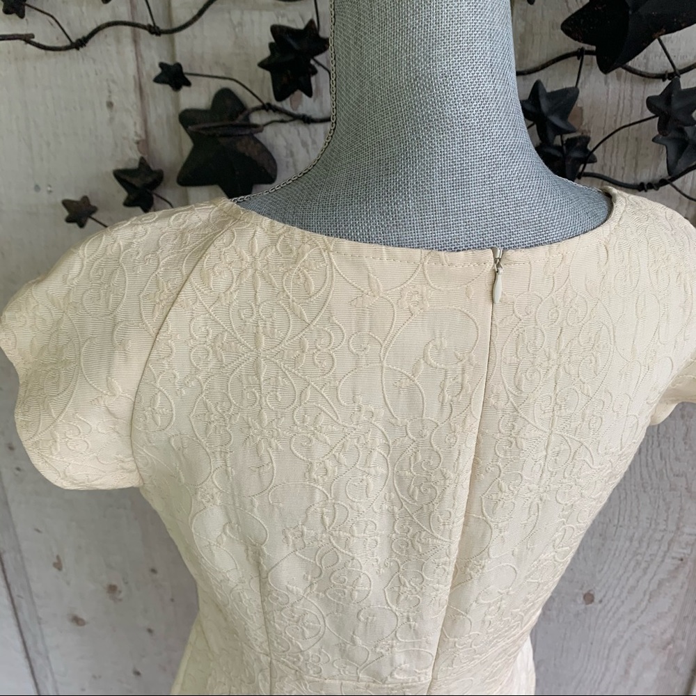 Nanette Lepore Textured Ruffled Sheath Dress - Picture 8 of 12